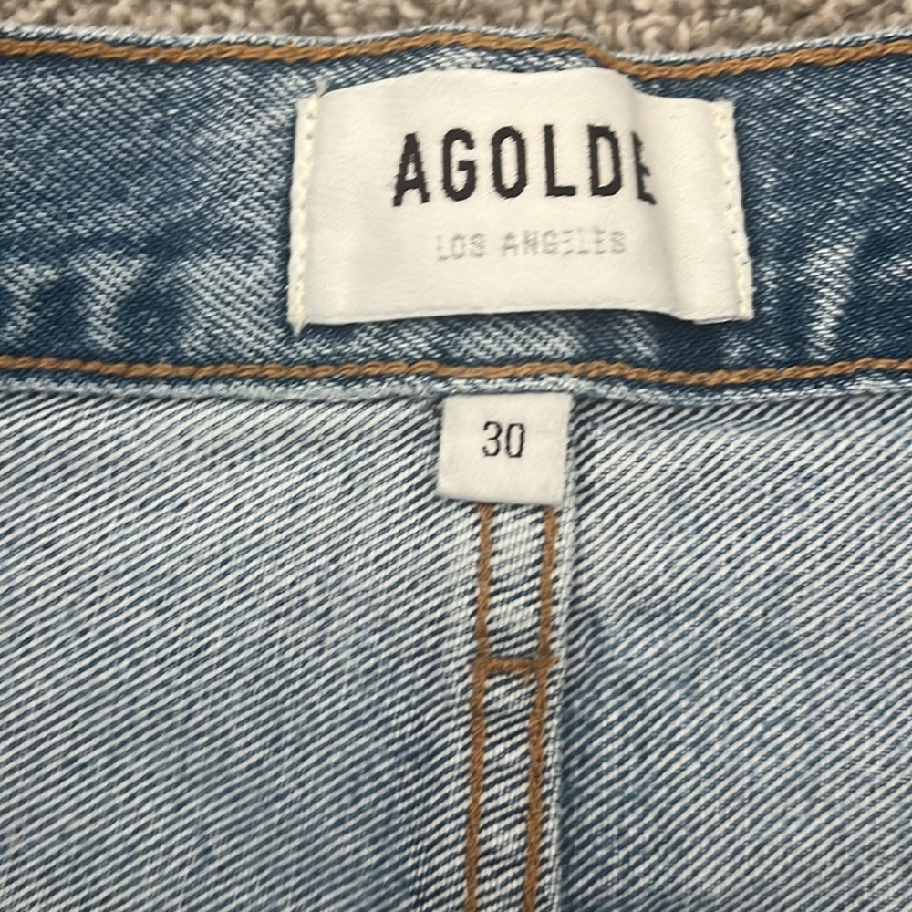 Agolde Riley Shorts - Picture 2 of 4
